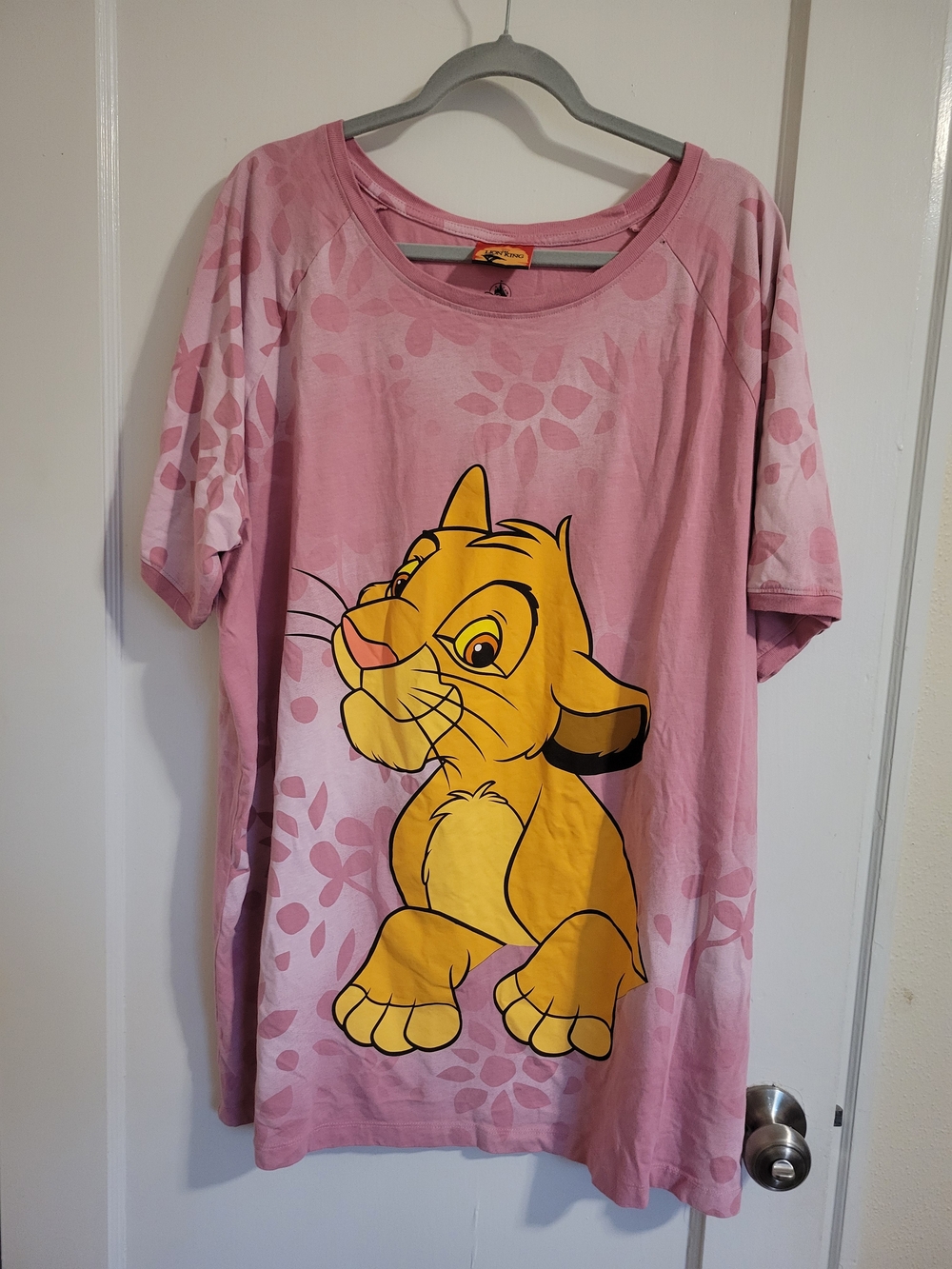 2XL Woman's SIMBA Lion King Sleepshirt Disney Store